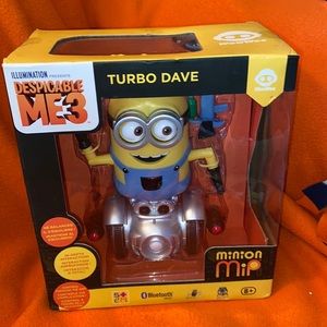 New Open Box Despicable Me Minion MiP TURBO DAVE Balancing Robot Toy
